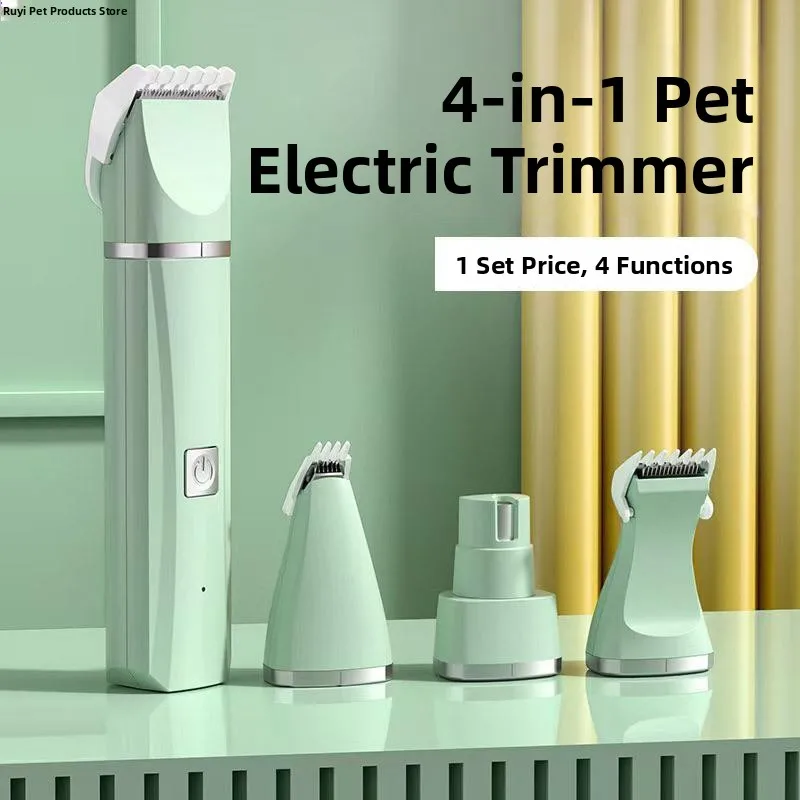 Pet Hair Trimmer Dog Hair Clipper Professional Grooming Tool for Dog Paw Hair Maintenance Adjustable Teeth Length
Pet Hair Trimmer Dog Hair Clipper Professional Grooming Tool for Dog Paw Hair Maintenance Adjustable Teeth Length