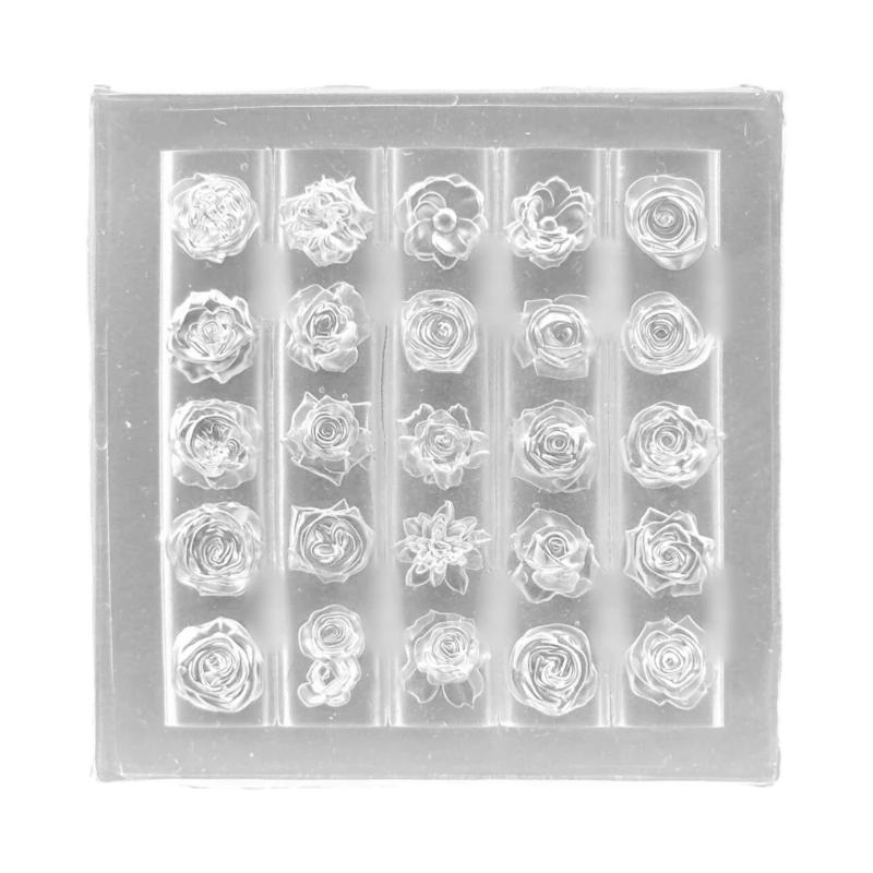 Designing Tool Rose Silicone Handmade Molds for Manicure Creation M76B
Designing Tool Rose Silicone Handmade Molds for Manicure Creation M76B