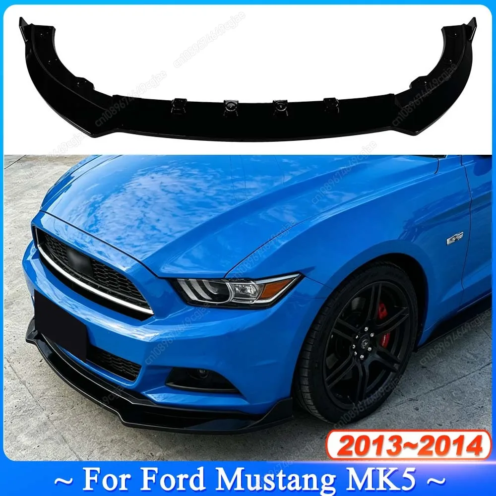 For Ford Mustang MK5 2013 To 2014 ABS Gloss Black Exterior Accessories Front Bumper Splitter Lip Spoiler Diffuser Guard Kit Trim
For Ford Mustang MK5 2013 To 2014 ABS Gloss Black Exterior Accessories Front Bumper Splitter Lip Spoiler Diffuser Guard Kit Trim