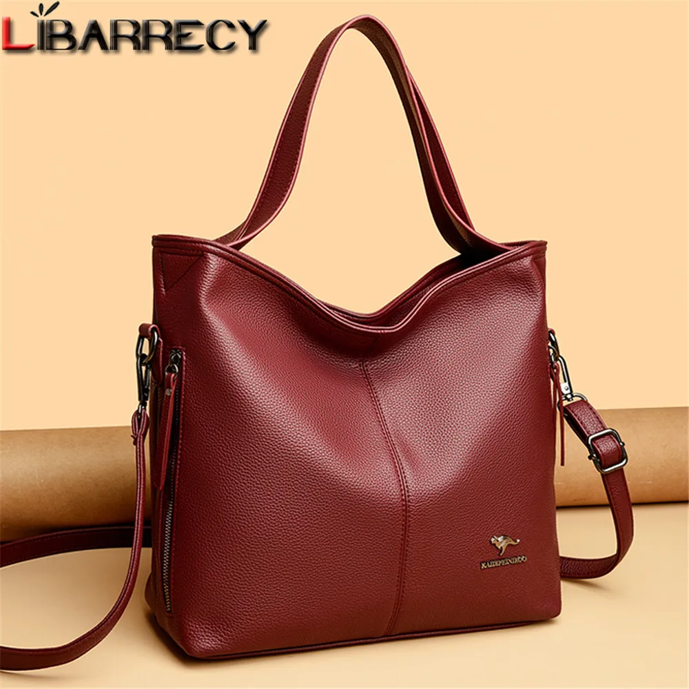 Women's Bag Large Capacity Shoulder Bag for Women High Quality Soft Leather Shoulder Crossbody Bags for Women Casual Tote Bags
Women's Bag Large Capacity Shoulder Bag for Women High Quality Soft Leather Shoulder Crossbody Bags for Women Casual Tote Bags
