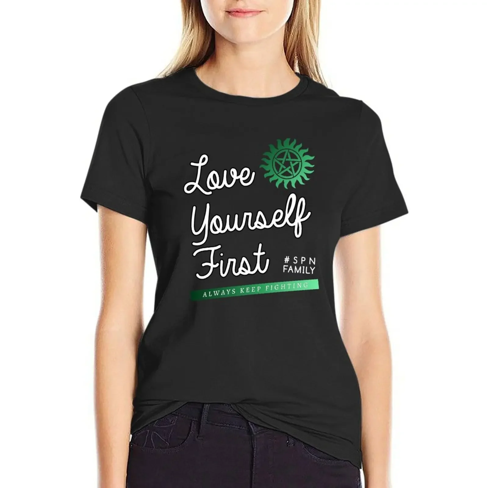 Always Keep Fighting - Love Yourself First T-Shirt shirts graphic tees oversized heavyweights white t-shirt dress for Women sexy
Always Keep Fighting - Love Yourself First T-Shirt shirts graphic tees oversized heavyweights white t-shirt dress for Women sexy