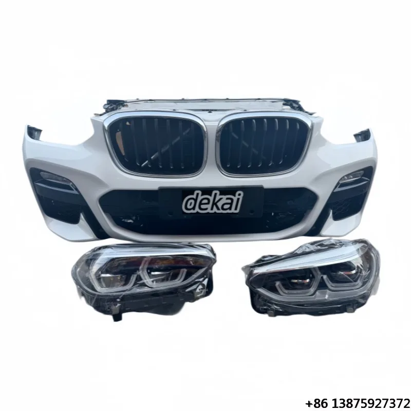 Applicable to 2019-2021 for X3G01G08X4G02 Original Front Bumper Assembly Grille LED Headlamp Radiator.
Applicable to 2019-2021 for X3G01G08X4G02 Original Front Bumper Assembly Grille LED Headlamp Radiator.