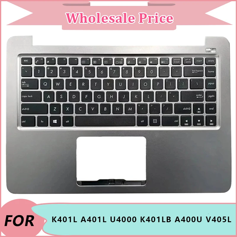 Новый чехол для ноутбука Asus K401L A401L U4000 K401LB A400U V405L, упор для рук, клавиатура, американская английская версия, верхняя крышка
Новый чехол для ноутбука Asus K401L A401L U4000 K401LB A400U V405L, упор для рук, клавиатура, американская английская версия, верхняя крышка