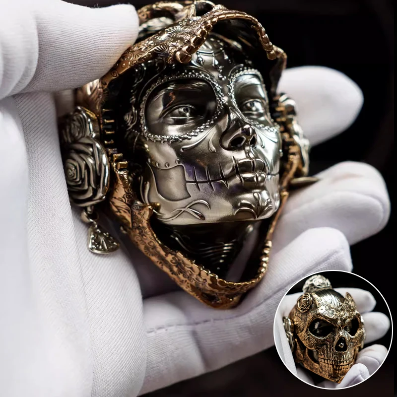 Outdoor Portable EDC Magnetic Detachable Mechanical Skeleton Mask Finger Toy Ornament Tool
Outdoor Portable EDC Magnetic Detachable Mechanical Skeleton Mask Finger Toy Ornament Tool