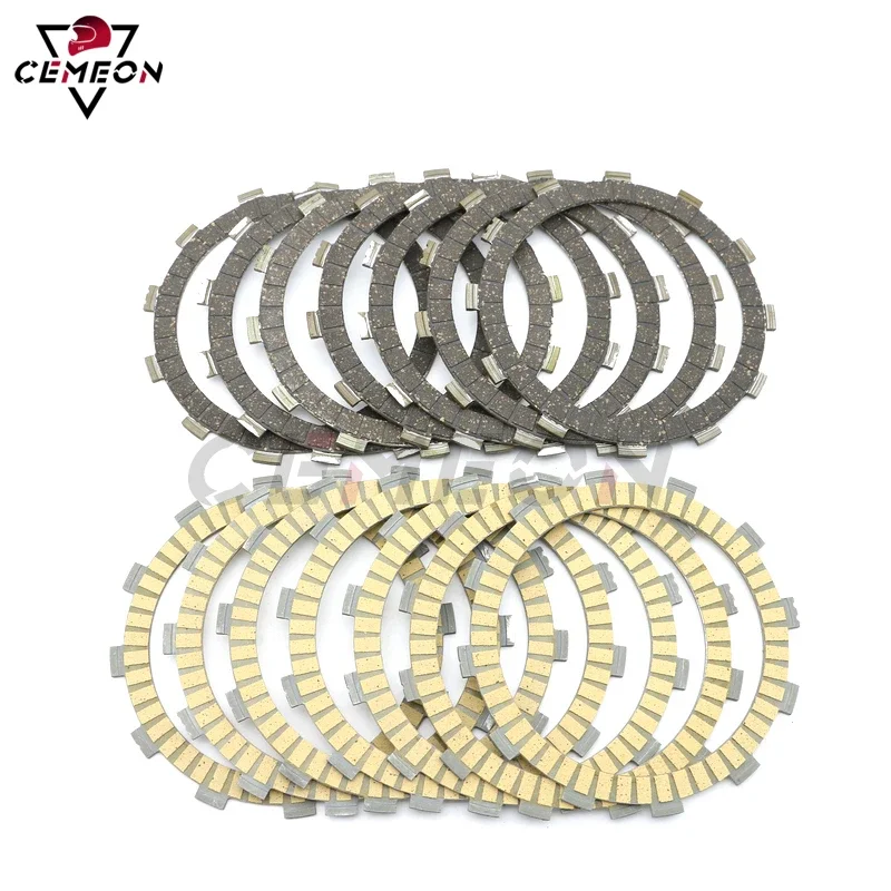 Для Yamaha MT-07 FZ07 WR250 YZ250 XVS650 XSR700 детали двигателя мотоцикла комплект нажимных дисков сцепления комплект фрикционных дисков сцепления
Для Yamaha MT-07 FZ07 WR250 YZ250 XVS650 XSR700 детали двигателя мотоцикла комплект нажимных дисков сцепления комплект фрикционных дисков сцепления