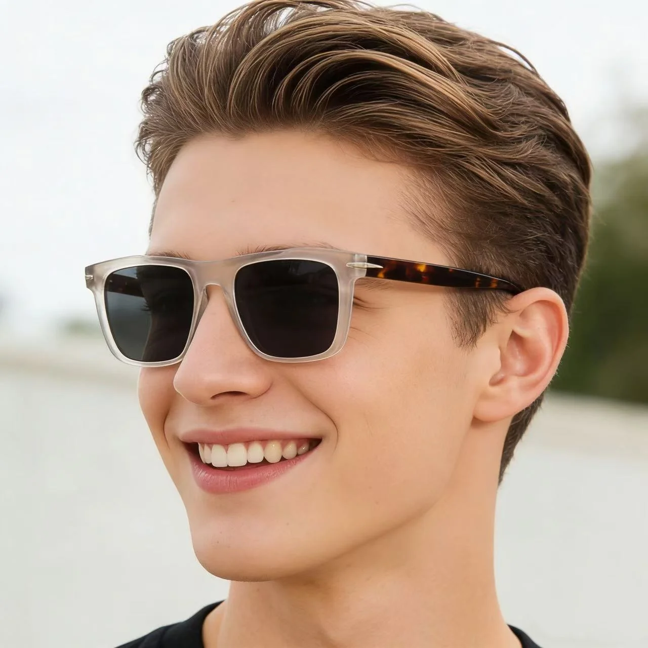 Retro Polarized Lenses Man tr90 Sunglasses Square Trends Glasses Popular Eyepieces UV400 Sunglass
Retro Polarized Lenses Man tr90 Sunglasses Square Trends Glasses Popular Eyepieces UV400 Sunglass