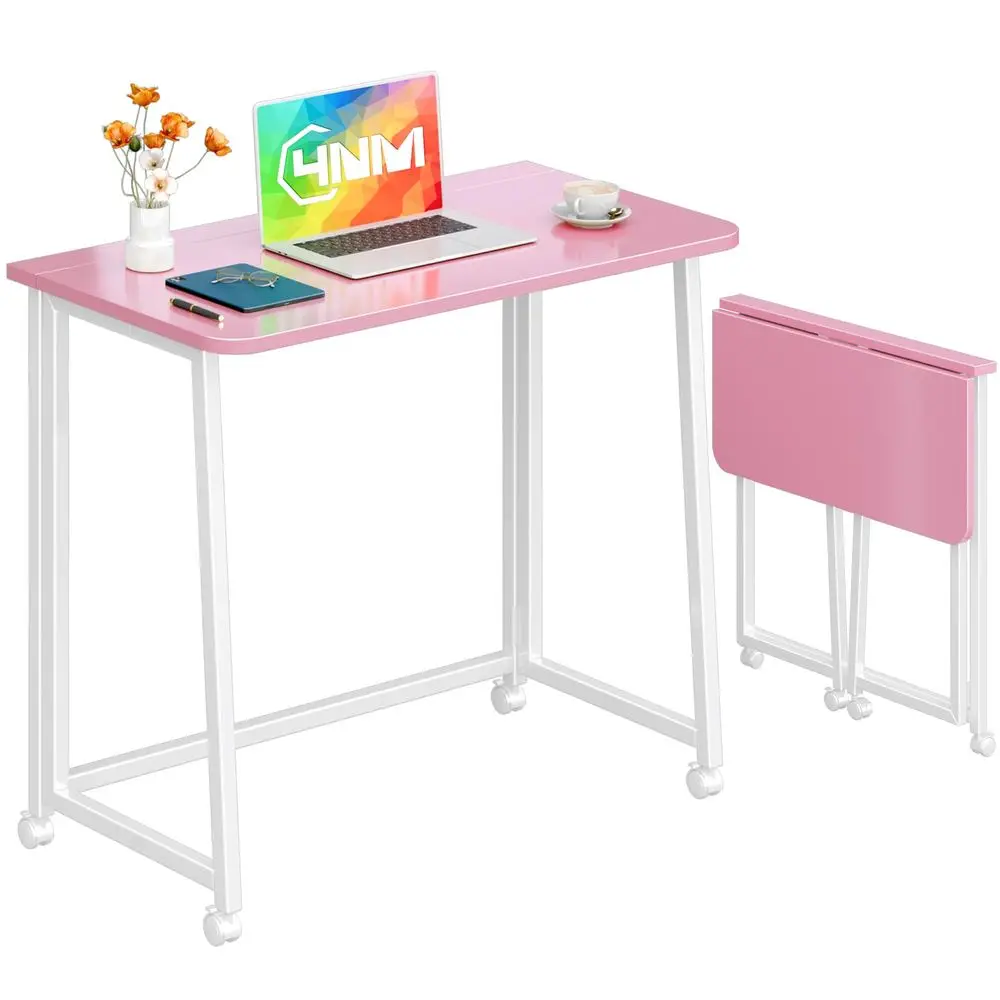 31.5 Mobile Small Folding Desk, Foldable Rolling Computer Home Office Desk, Study Writing Table for Small Space Saving Bedroom,
31.5 Mobile Small Folding Desk, Foldable Rolling Computer Home Office Desk, Study Writing Table for Small Space Saving Bedroom,