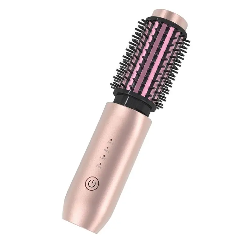 B46B-Cordless Hair Curling Iron Brush, Mini Travel Hot Straightener Comb, 3-In-1 Portable Wave Curling Wand,Heated Brush
B46B-Cordless Hair Curling Iron Brush, Mini Travel Hot Straightener Comb, 3-In-1 Portable Wave Curling Wand,Heated Brush