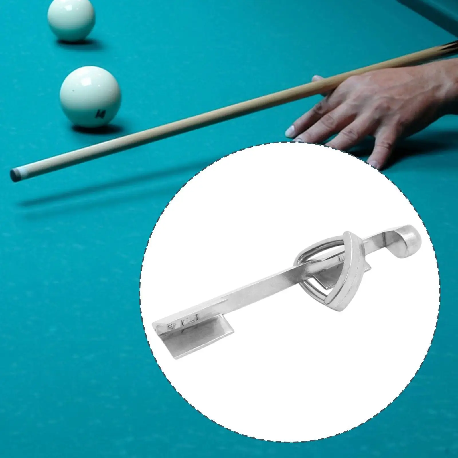 Pool Cue Clamp Billiards Accessories, Alloy Cue Stick Tip Repair Kit, Pool Table Accessories for Game Travel Practice
Pool Cue Clamp Billiards Accessories, Alloy Cue Stick Tip Repair Kit, Pool Table Accessories for Game Travel Practice