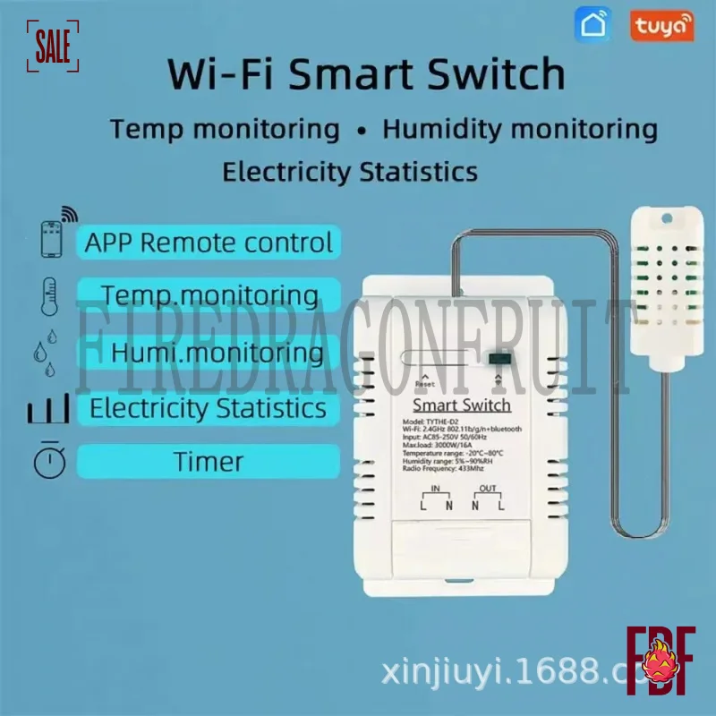 SmartWi-Fi ThermostatSwitch App Voice Compatible Alexa Google Timer Function HomeLighting
SmartWi-Fi ThermostatSwitch App Voice Compatible Alexa Google Timer Function HomeLighting