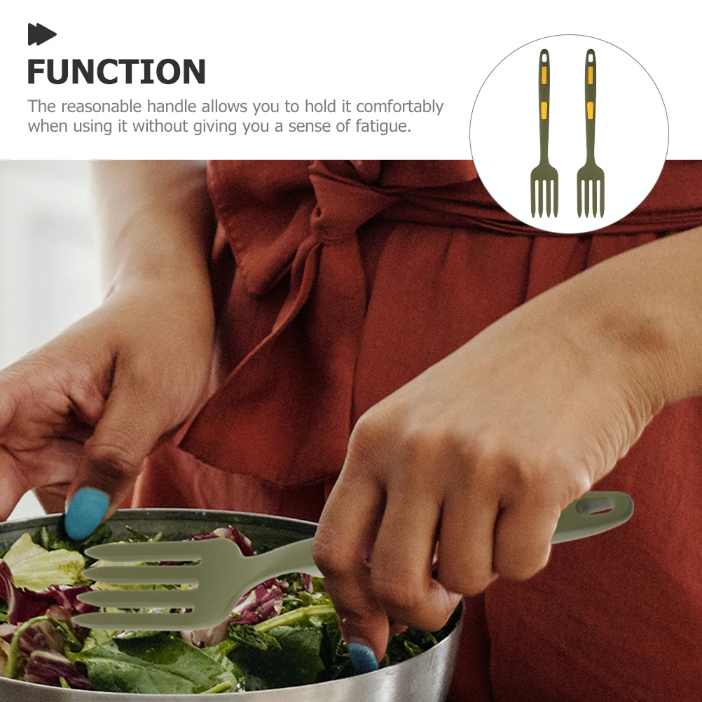 2pcs Heat-Resistant Silicone Cooking Noodle Pasta Server Ergonomic Nonstick Kitchen Supply Wear-Resistant Large Food Reusable
2pcs Heat-Resistant Silicone Cooking Noodle Pasta Server Ergonomic Nonstick Kitchen Supply Wear-Resistant Large Food Reusable
