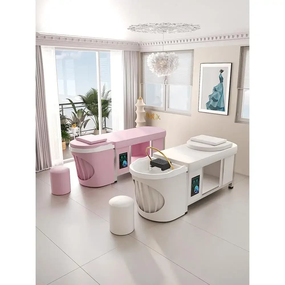 Head Spa Shampoo Chair Furniture Professional Wash Hair Therapy Washbasin Salon Chair Barber Hairdressing Treatment Sillas Salon
Head Spa Shampoo Chair Furniture Professional Wash Hair Therapy Washbasin Salon Chair Barber Hairdressing Treatment Sillas Salon