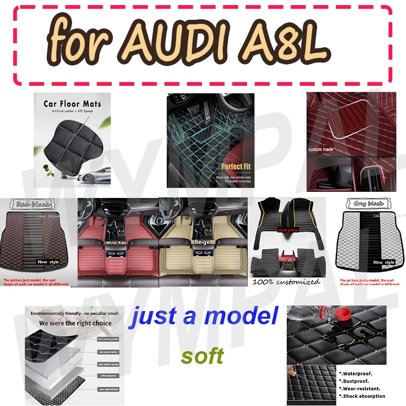 LUXURY Car Mats For AUDI A8L D3 4E W12 5seat 2006~2010 Anti-dirt Pad Carpets Leather Floor Mat Rugs Pad Interior Parts Car
LUXURY Car Mats For AUDI A8L D3 4E W12 5seat 2006~2010 Anti-dirt Pad Carpets Leather Floor Mat Rugs Pad Interior Parts Car