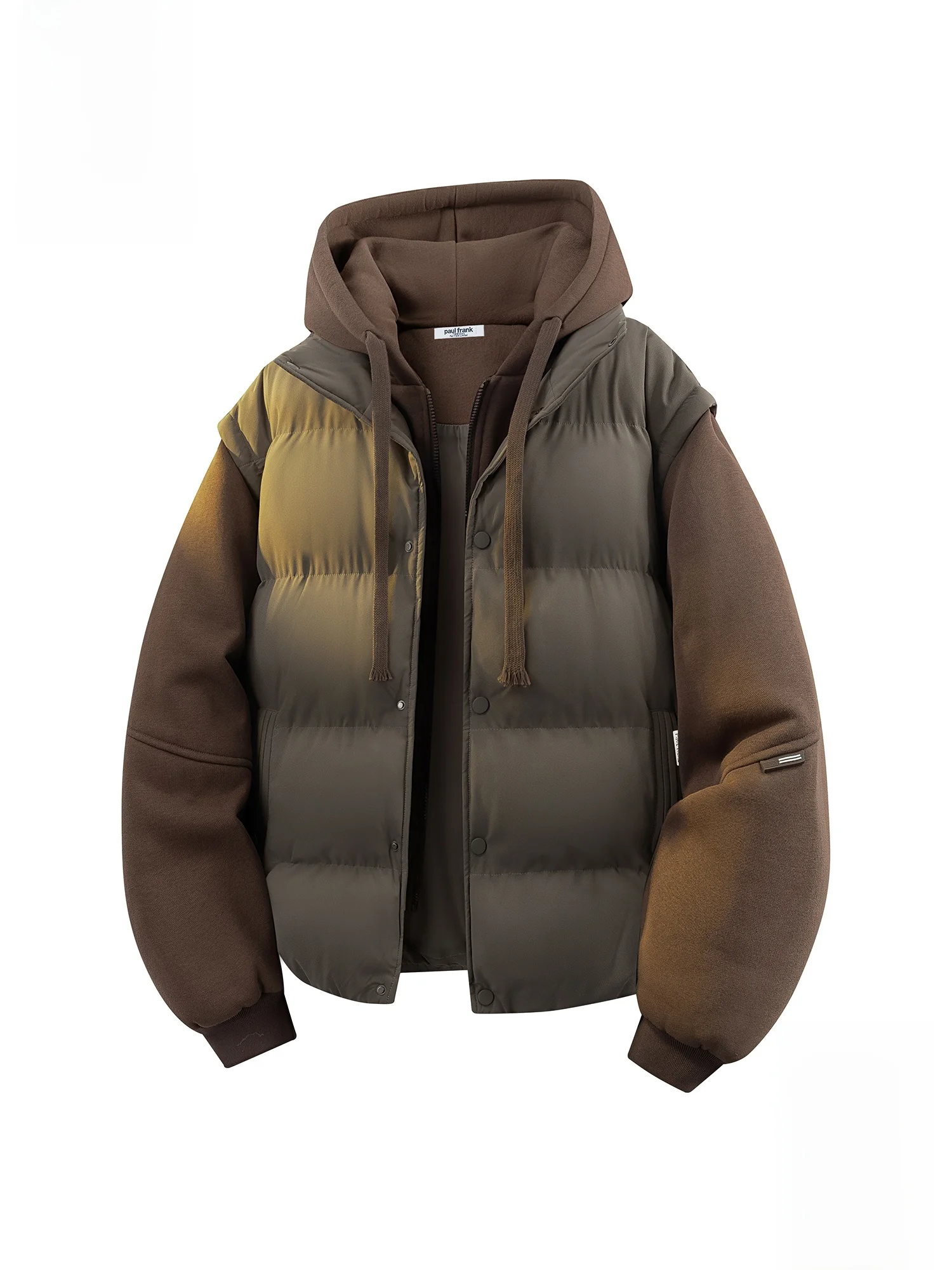 PaulFrank Monkey American Sle Hooded Jaet Men's Winter Retro Color Blo Patchwork Coat Warmth Thiened Long Sve Zipper
PaulFrank Monkey American Sle Hooded Jaet Men's Winter Retro Color Blo Patchwork Coat Warmth Thiened Long Sve Zipper