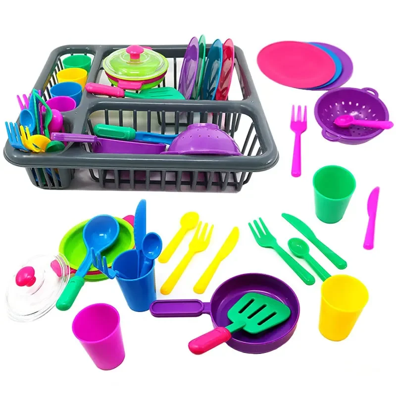 Simulation Tableware Housekeeping Toys Creative Color Knife Fork Spoon Plate Kitchenware Kitchen Game Pretend Play Children Toys
Simulation Tableware Housekeeping Toys Creative Color Knife Fork Spoon Plate Kitchenware Kitchen Game Pretend Play Children Toys