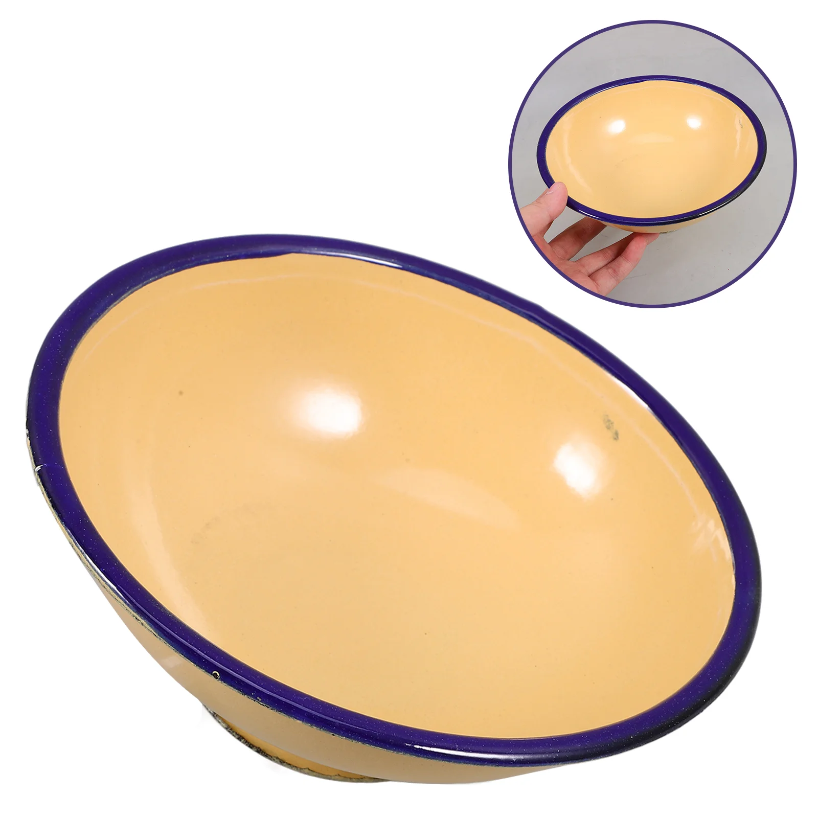 2 Pcs Bowl Bowls Household Enamelware Tray Kitchen Soup Holder Decorative Basin Mother Dough Vintage Enameled
2 Pcs Bowl Bowls Household Enamelware Tray Kitchen Soup Holder Decorative Basin Mother Dough Vintage Enameled
