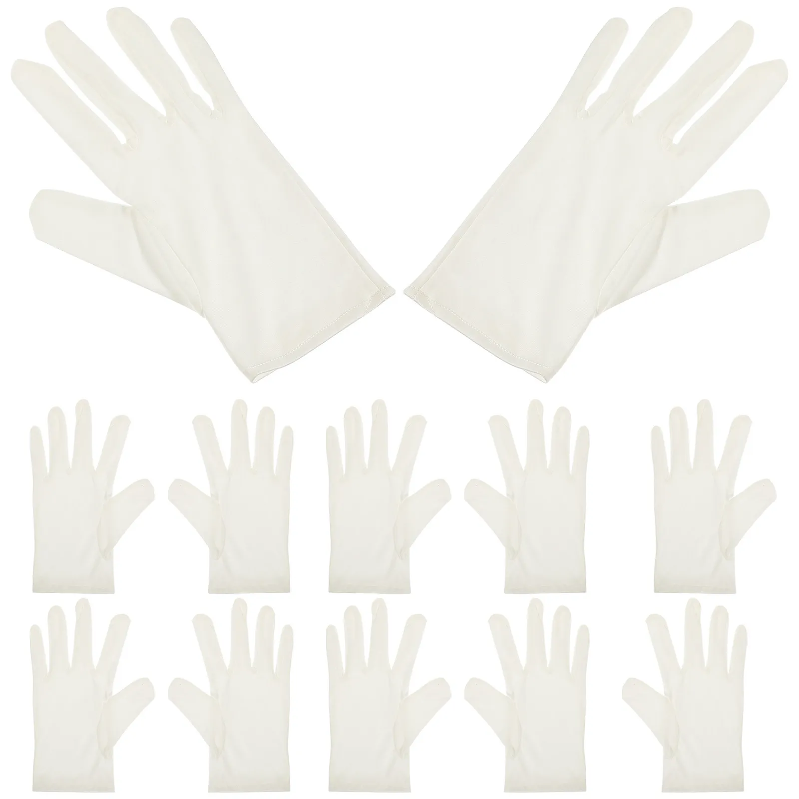 6Pairs Microfiber Dust-Free Gloves Comfortable Washable Stretchable Jewelry Inspection Silver Coin Store Working Protective
6Pairs Microfiber Dust-Free Gloves Comfortable Washable Stretchable Jewelry Inspection Silver Coin Store Working Protective