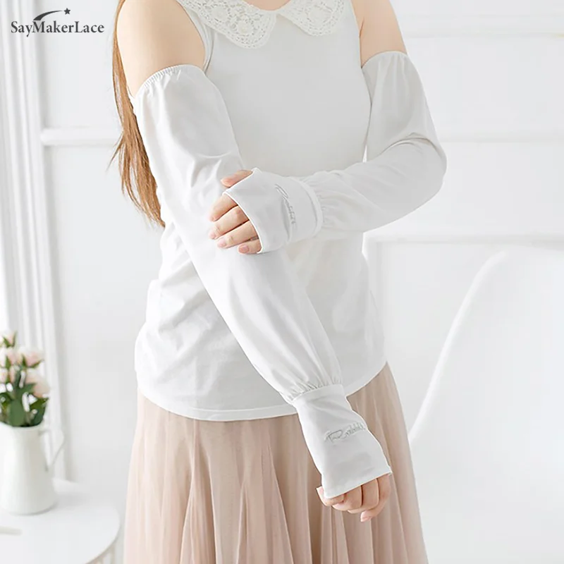 1pair Summer Loose Sunscreen Driving Ice Silk Sleeve Female Long Length UV Protection Sleeve Arm Arm Glove Ice Sleeve
1pair Summer Loose Sunscreen Driving Ice Silk Sleeve Female Long Length UV Protection Sleeve Arm Arm Glove Ice Sleeve