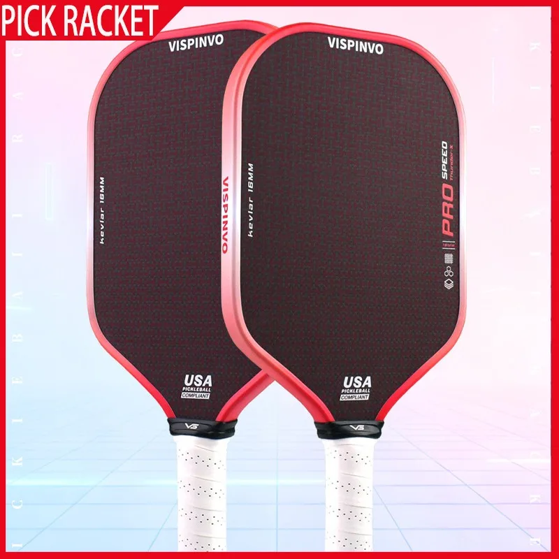 VISPINVO Pickleball Paddle New Fourth Generation Kevlar I-shaped Carbon Fiber Lightweight Design Professional Competition Racket
VISPINVO Pickleball Paddle New Fourth Generation Kevlar I-shaped Carbon Fiber Lightweight Design Professional Competition Racket