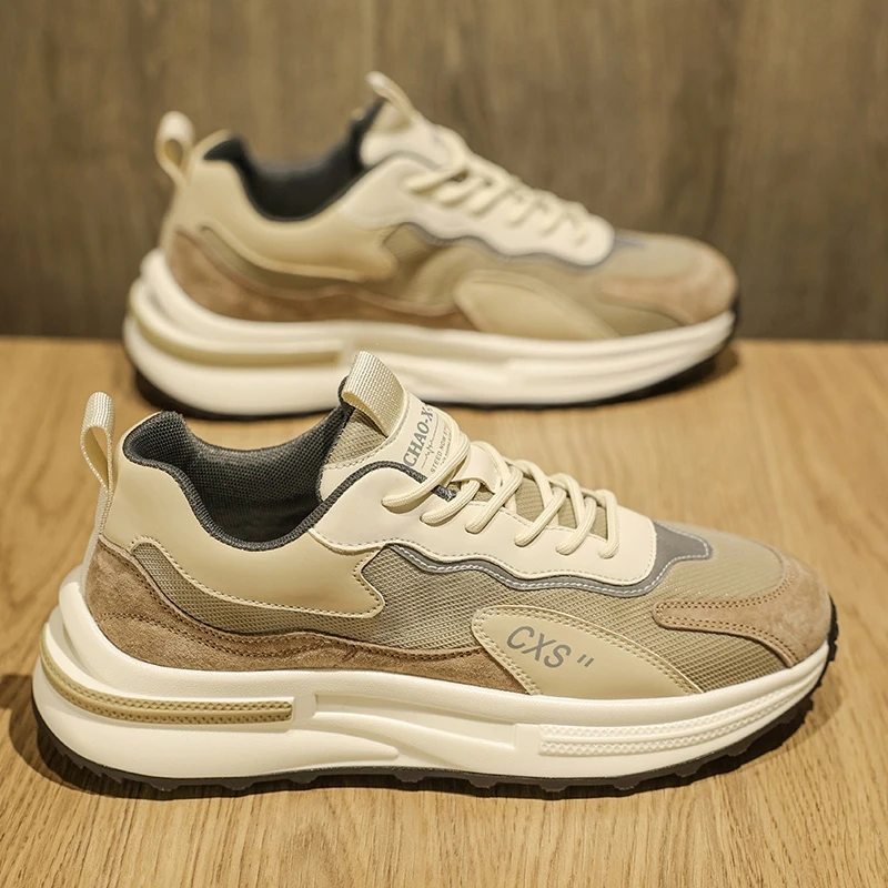 Retro Unisex Running Shoes Spring Thick Bottom Dad Sneakers Anti-Slip Sports Casual Fashionable Mesh Upgraded Version
Retro Unisex Running Shoes Spring Thick Bottom Dad Sneakers Anti-Slip Sports Casual Fashionable Mesh Upgraded Version