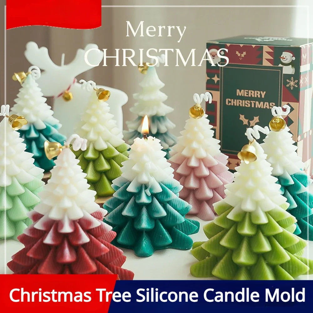 3D Christmas Tree Candle Silicone Mold DIY Pine Craft Gifts Candle Soap Plaster Making Supplies Home Decor Christmas Decoration
3D Christmas Tree Candle Silicone Mold DIY Pine Craft Gifts Candle Soap Plaster Making Supplies Home Decor Christmas Decoration