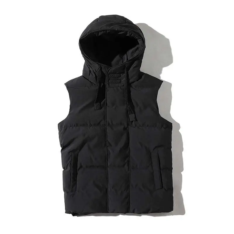 Autumn Winter Vests Men 2023 New Warm Cotton Padded Sleeveless Jacket Men Casual Stand Collar Solid Color Waistcoat L160
Autumn Winter Vests Men 2023 New Warm Cotton Padded Sleeveless Jacket Men Casual Stand Collar Solid Color Waistcoat L160