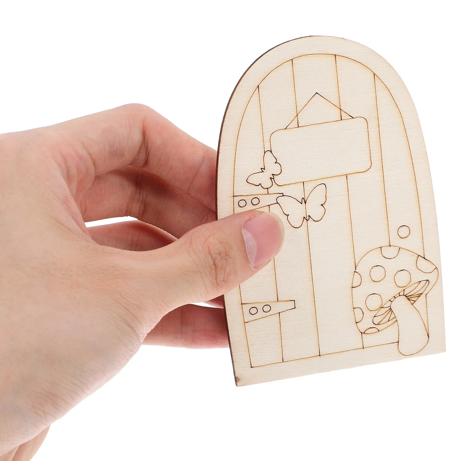 12Pcs Fairy House Doors Wooden Miniature Garden Accessories Outdoor Unpainted Fairy Door Kit Mini Garden Door for Walls Trees
12Pcs Fairy House Doors Wooden Miniature Garden Accessories Outdoor Unpainted Fairy Door Kit Mini Garden Door for Walls Trees