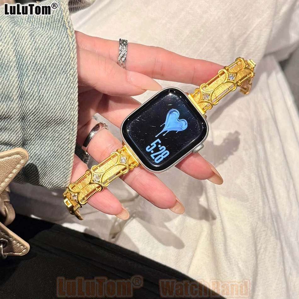 Роскошный металлический ремешок Luxury Star для Apple Watch 49, 46, 45, 44, 38, 40, 41, 42 мм, замена браслета для iWatch Series 11, 10, 9, 8, 7, 6, SE, 5, 4, 3, 2
Роскошный металлический ремешок Luxury Star для Apple Watch 49, 46, 45, 44, 38, 40, 41, 42 мм, замена браслета для iWatch Series 11, 10, 9, 8, 7, 6, SE, 5, 4, 3, 2
