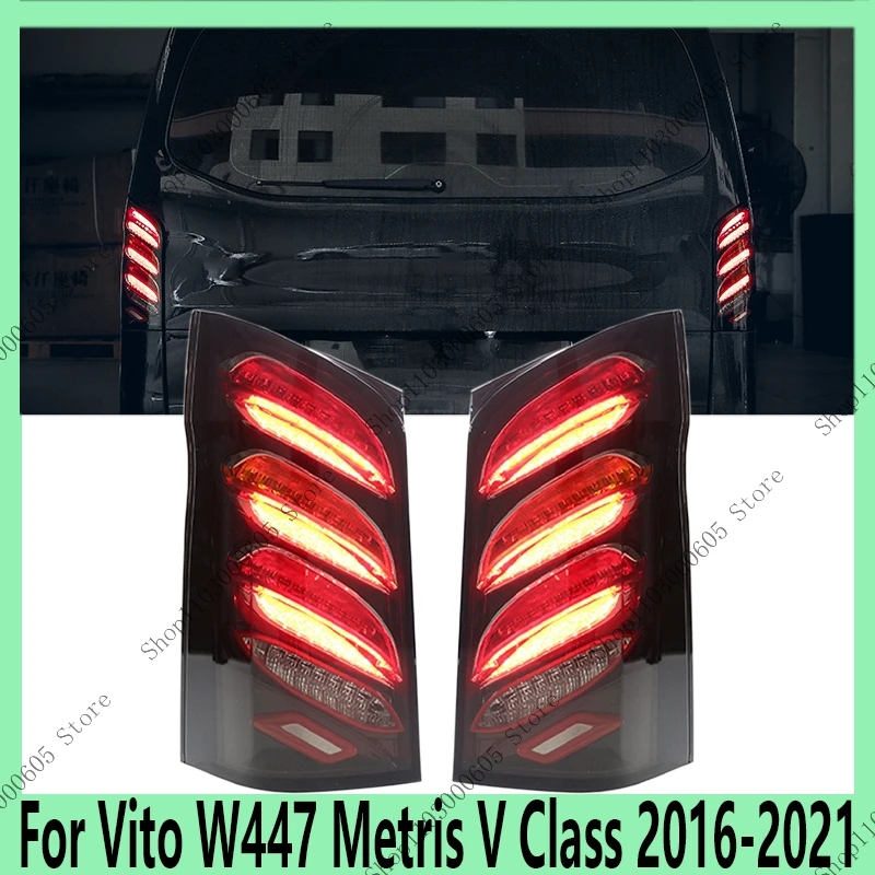 Для Vito W447 Metris V Class 2016-2021 автомобильные аксессуары светодиодный задний фонарь компонент указателя поворота стояночный стоп-сигнал
Для Vito W447 Metris V Class 2016-2021 автомобильные аксессуары светодиодный задний фонарь компонент указателя поворота стояночный стоп-сигнал