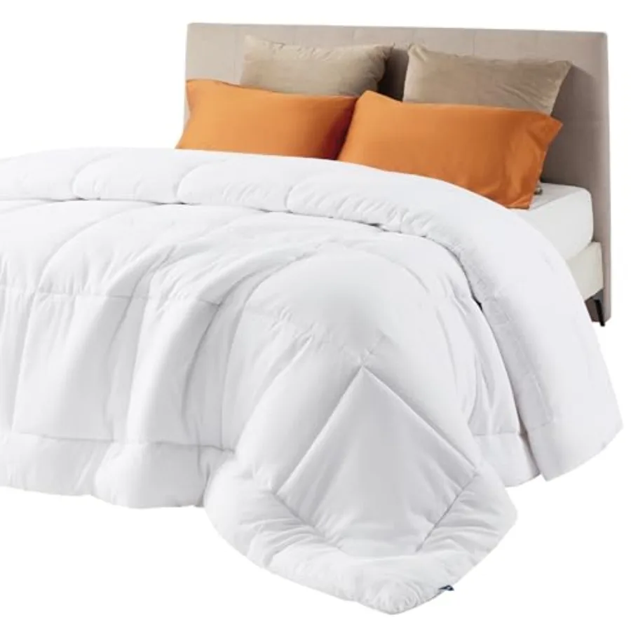 Comforter Duvet Insert - Quilted Comforters Size All Season Duvet GentleSoft Down Alternative Bedding with 8 Tabs Gifts for Wom
Comforter Duvet Insert - Quilted Comforters Size All Season Duvet GentleSoft Down Alternative Bedding with 8 Tabs Gifts for Wom
