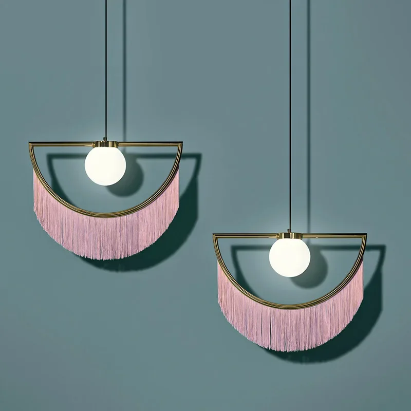 SANDYHA Modern Minimalist Creative Tassel Chandelier Living Dining Room Bedroom Bedside Art Pendant Light Home Decor LED
SANDYHA Modern Minimalist Creative Tassel Chandelier Living Dining Room Bedroom Bedside Art Pendant Light Home Decor LED