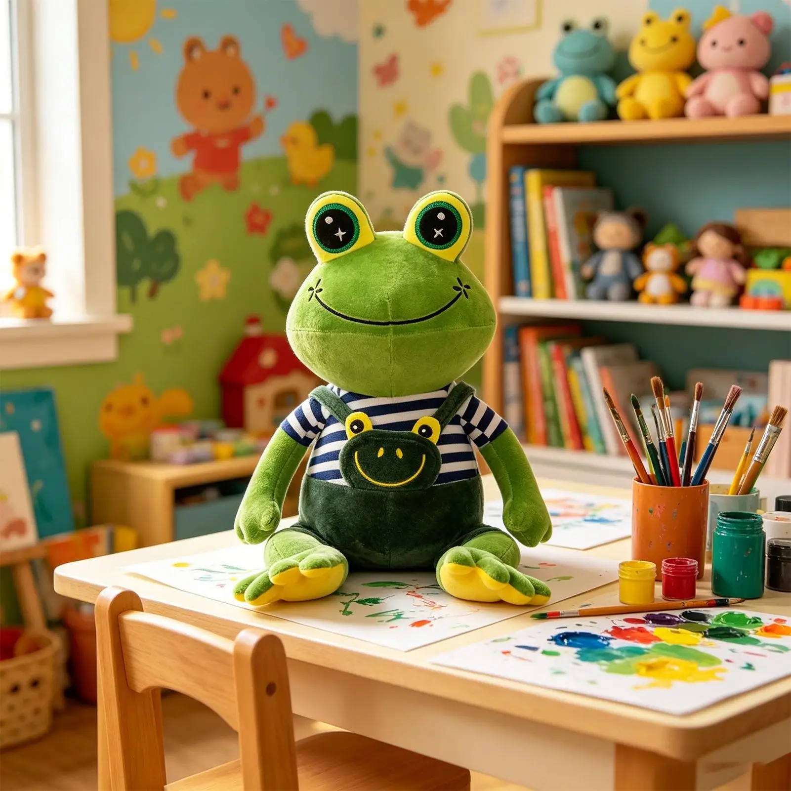 Frog Toy Smiling Soft Cuddly Home Decor Stuffed Animals Plush Toys Doll For Kids Girls Boys Women Home Bedroom Office Couch
Frog Toy Smiling Soft Cuddly Home Decor Stuffed Animals Plush Toys Doll For Kids Girls Boys Women Home Bedroom Office Couch