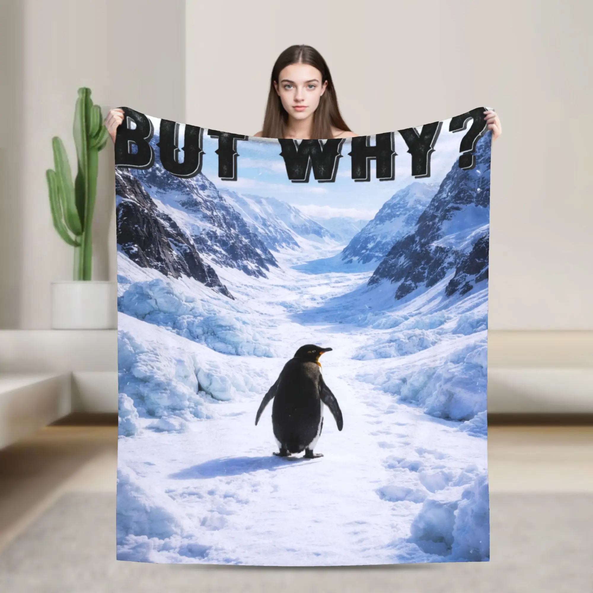 Nihilist Penguin But Why Flannel Blanket Creative Throw Blankets for Sofa Bedding Lounge 125*100cm Rug Piece,
Nihilist Penguin But Why Flannel Blanket Creative Throw Blankets for Sofa Bedding Lounge 125*100cm Rug Piece,