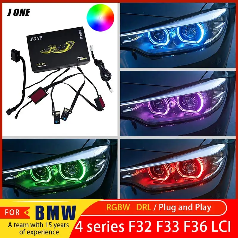 2018-2020 LED Headlights RGBW Daytime Running Light Module for BMW F82 M4 LCI F32 F80 M3 F33 F83 F36 DRL Red Blue Amber
2018-2020 LED Headlights RGBW Daytime Running Light Module for BMW F82 M4 LCI F32 F80 M3 F33 F83 F36 DRL Red Blue Amber