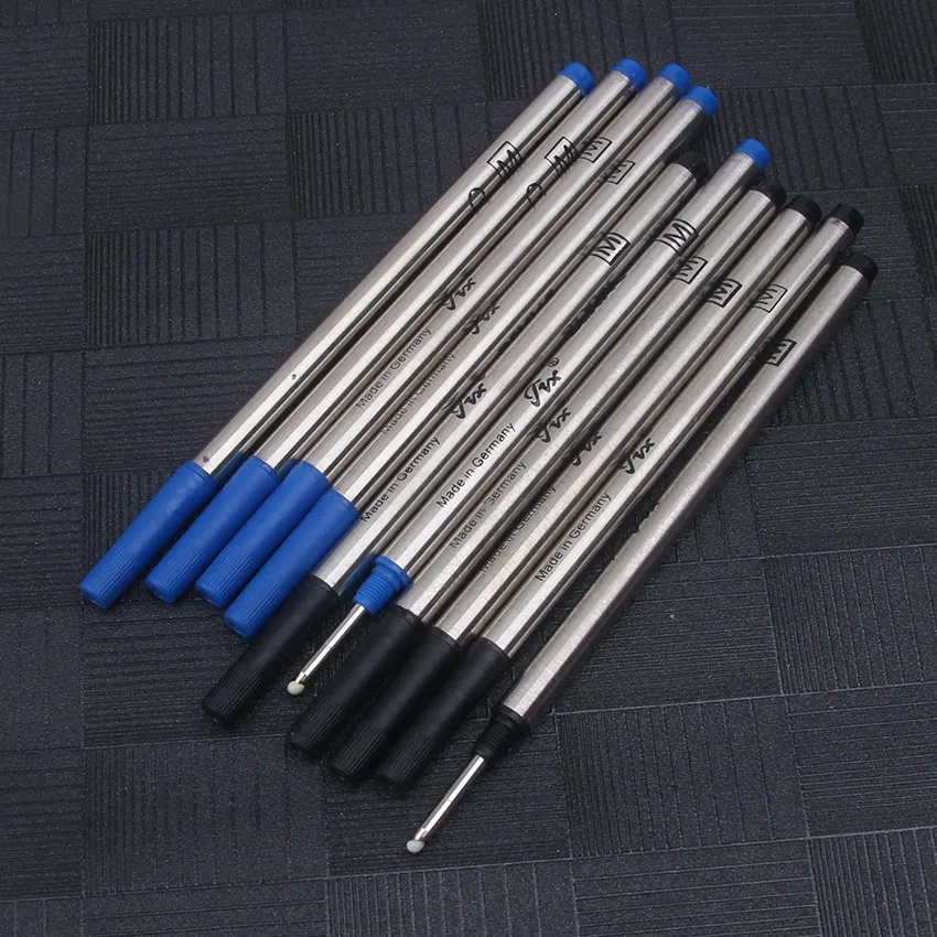 10 Pcs/lot Roller Rollerball Pen Refill Blue / Black Ink M 710 Type M Point Smooth Writing Pen Accessories
10 Pcs/lot Roller Rollerball Pen Refill Blue / Black Ink M 710 Type M Point Smooth Writing Pen Accessories