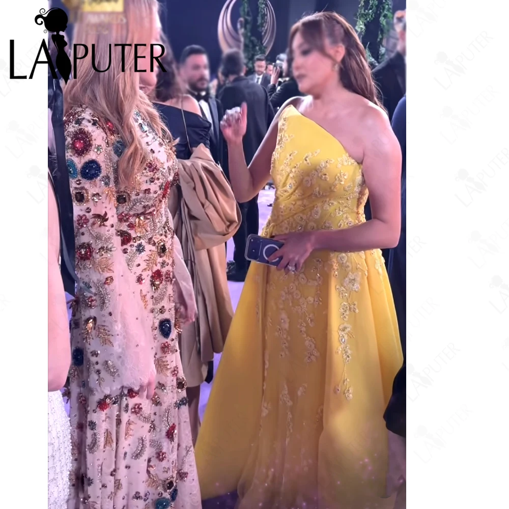 Ярко-желтые вечерние платья А-силуэта на одно плечо, 2-в-1, для выпускного вечера, с бисерной вышивкой, аппликациями и кружевом, элегантное женское платье в стиле знаменитостей
Ярко-желтые вечерние платья А-силуэта на одно плечо, 2-в-1, для выпускного вечера, с бисерной вышивкой, аппликациями и кружевом, элегантное женское платье в стиле знаменитостей