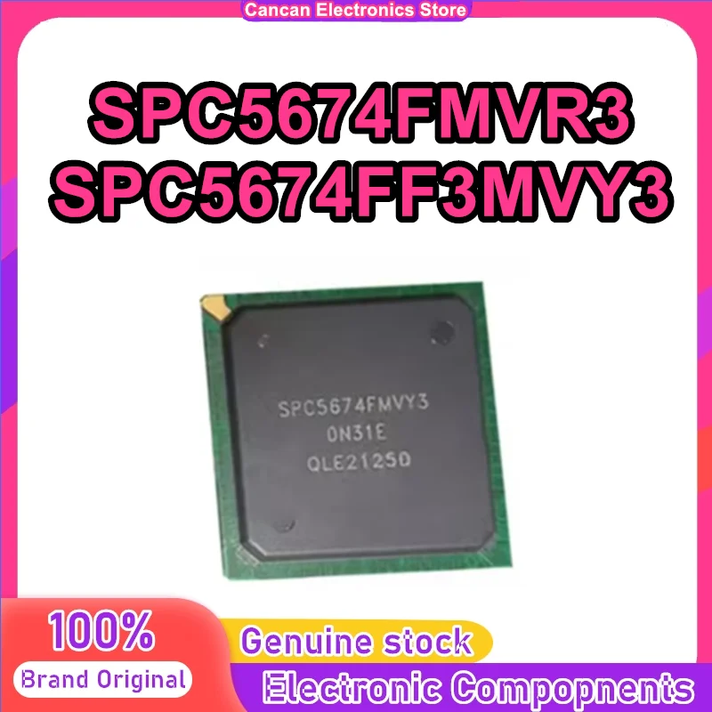 SPC5674FF3MVY3 SPC5674FMVR3 32 bit microcontroller IC Chip in stock
SPC5674FF3MVY3 SPC5674FMVR3 32 bit microcontroller IC Chip in stock