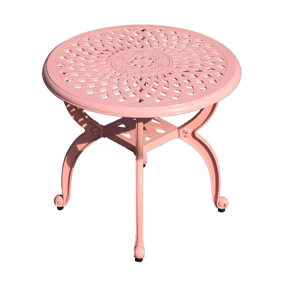 Aluminum Outdoor Side Table,Small Patio Table,Outdoor Coffee Tables for Patio,Garden,Balcony, for All WeatherPink, Round
Aluminum Outdoor Side Table,Small Patio Table,Outdoor Coffee Tables for Patio,Garden,Balcony, for All WeatherPink, Round