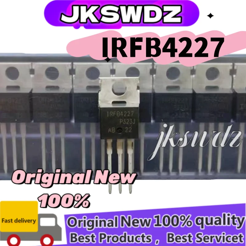 10-100pcs/lot 2024 + 100% nuevo importado Original IRFB4227PBF IRFB4227 FB4227 TO-220 Canal N 200V 65A MOS PDP interruptor
10-100pcs/lot 2024 + 100% nuevo importado Original IRFB4227PBF IRFB4227 FB4227 TO-220 Canal N 200V 65A MOS PDP interruptor