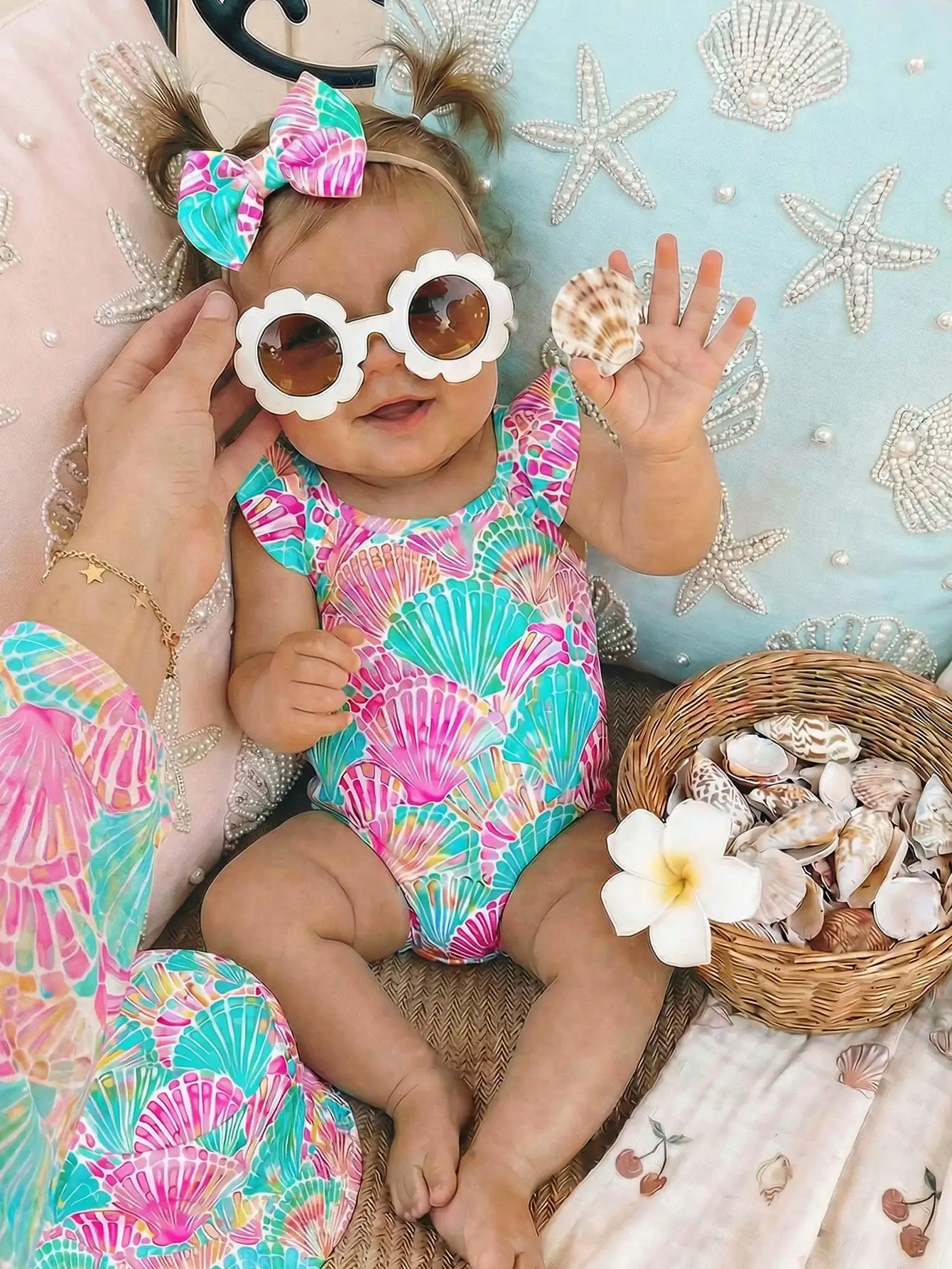 Baby Girls' Casual Minimalist Fitted One-Piece Swimsuit, Suitable For Summer
Baby Girls' Casual Minimalist Fitted One-Piece Swimsuit, Suitable For Summer