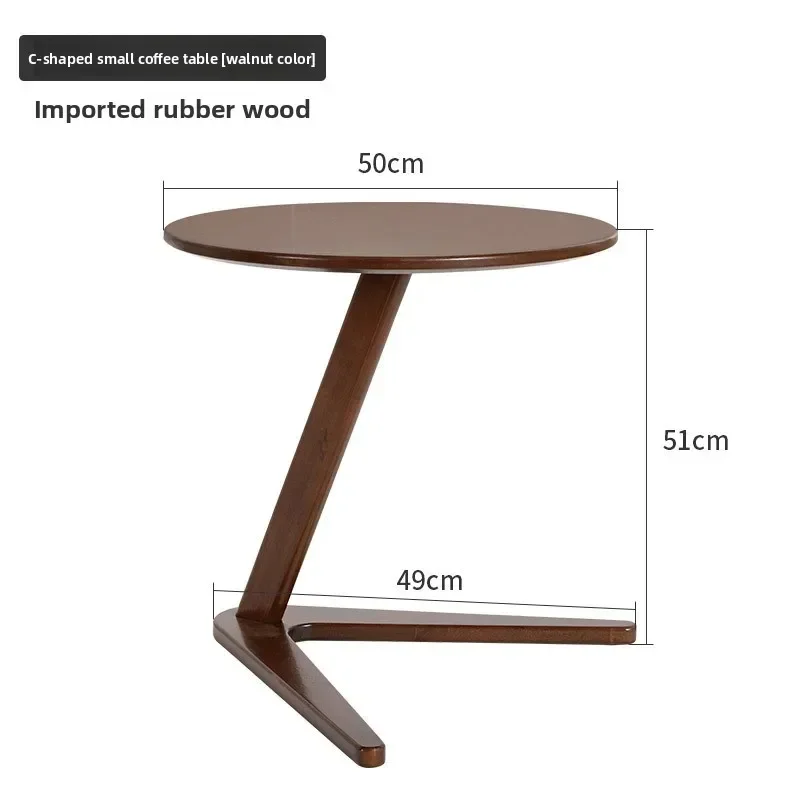 Solid wood small coffee table household living room small round table sofa edge table
Solid wood small coffee table household living room small round table sofa edge table