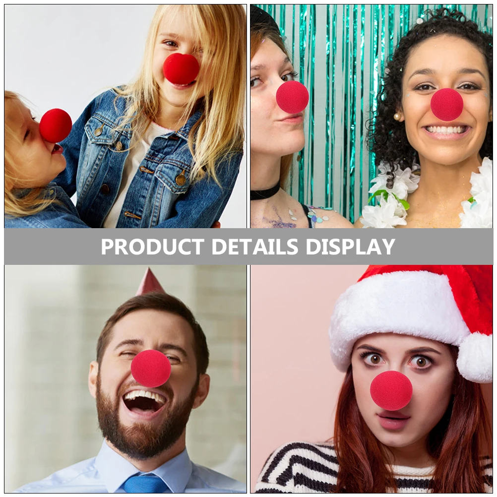 30pcs 50MM Red Clown Costume Nose Sponge Ball Portable Cosplay Party Supplies Washable Reusable Halloween Prop Circus
30pcs 50MM Red Clown Costume Nose Sponge Ball Portable Cosplay Party Supplies Washable Reusable Halloween Prop Circus