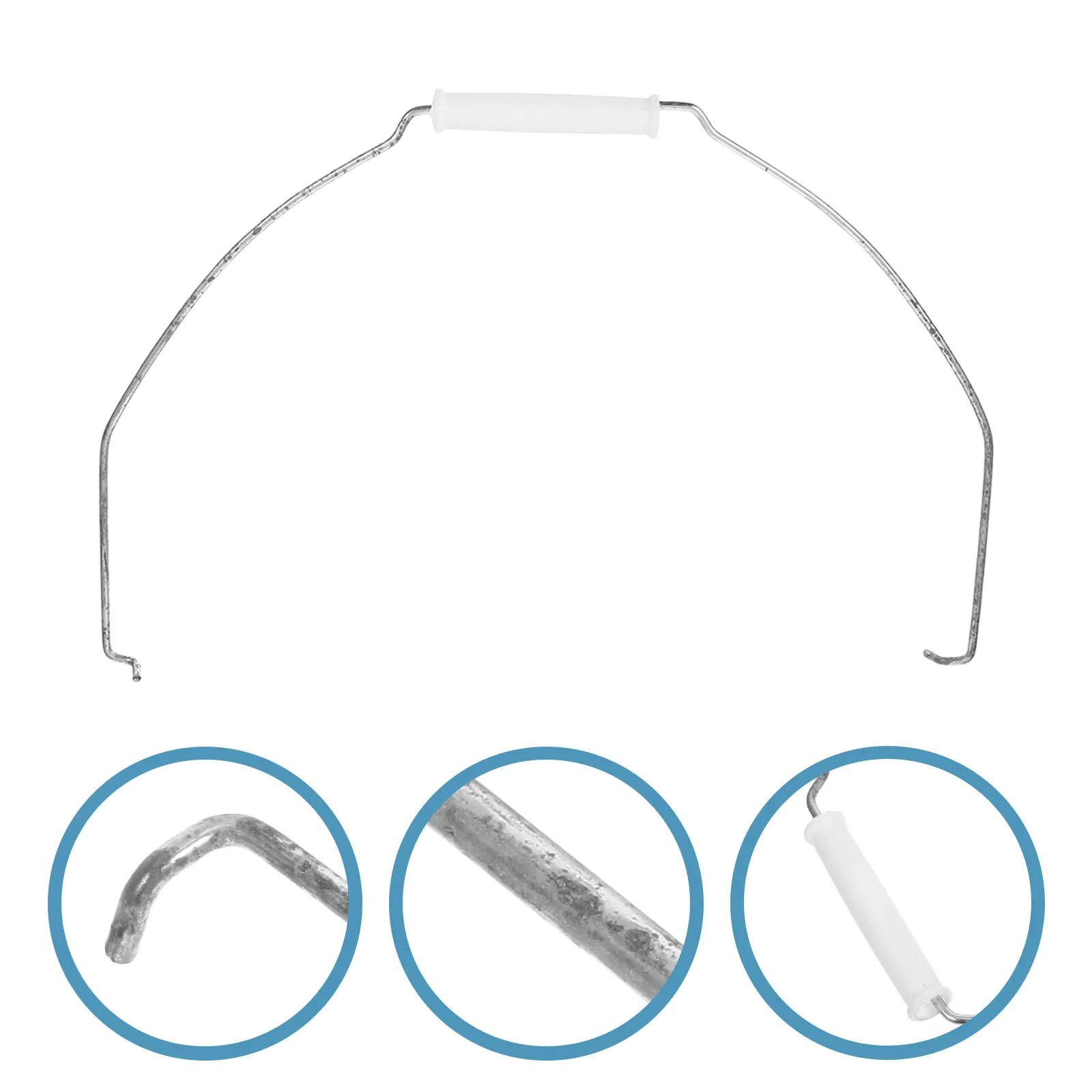 Ergonomic Iron Bucket Handle Replacement for Storage Pails Water Buckets Heavy Load Carrying Comfort Grip Wear-Resistant
Ergonomic Iron Bucket Handle Replacement for Storage Pails Water Buckets Heavy Load Carrying Comfort Grip Wear-Resistant