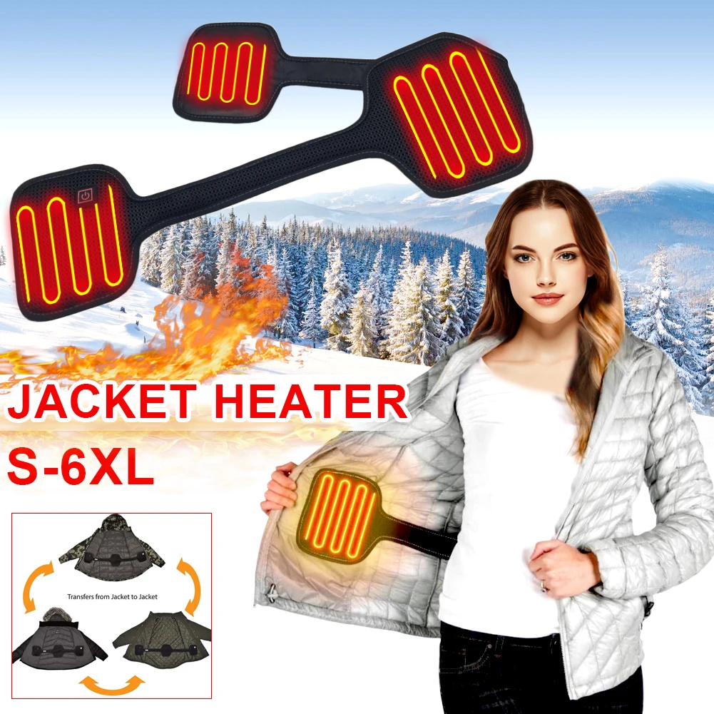 Universal Coat Heater Smart Jacket Heater Keep Warm and Temperature Control Clothes DIY Heating Device for Winter Outdoor
Universal Coat Heater Smart Jacket Heater Keep Warm and Temperature Control Clothes DIY Heating Device for Winter Outdoor