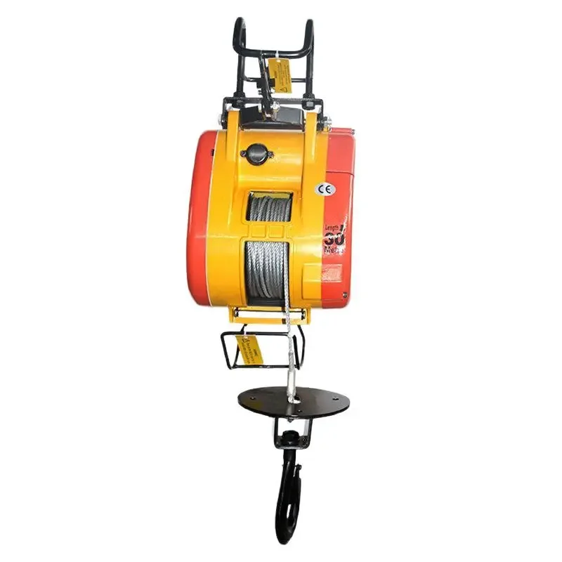 Micro electric hoist 220V household small crane fast industrial small hoist wire rope hoist
Micro electric hoist 220V household small crane fast industrial small hoist wire rope hoist