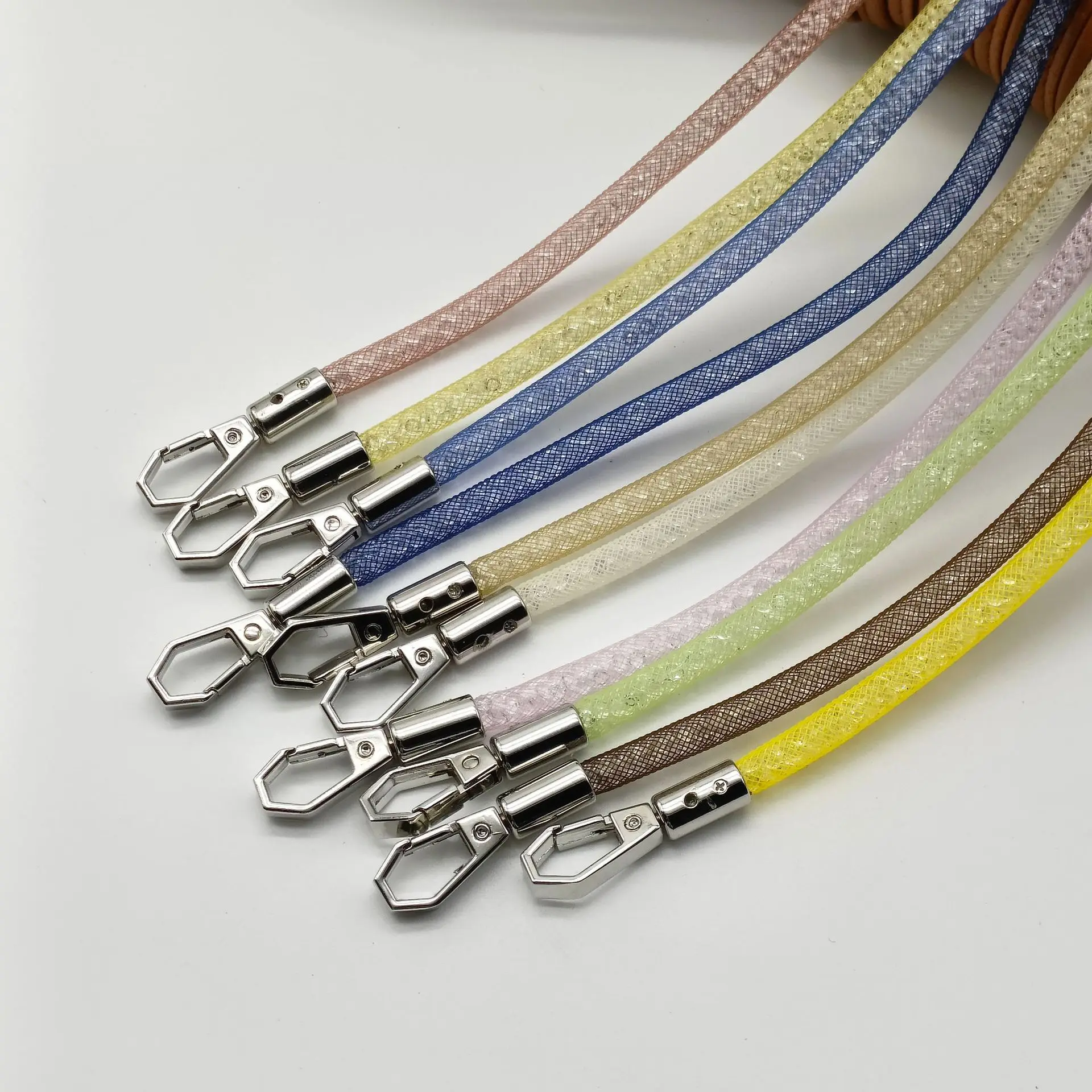 Rhinestone Mesh Rope Bag Crossbody Lanyard Mobile Phone Lanyard High-end Bag with Replacement Rope Shoulder Strap Handmade Rope
Rhinestone Mesh Rope Bag Crossbody Lanyard Mobile Phone Lanyard High-end Bag with Replacement Rope Shoulder Strap Handmade Rope