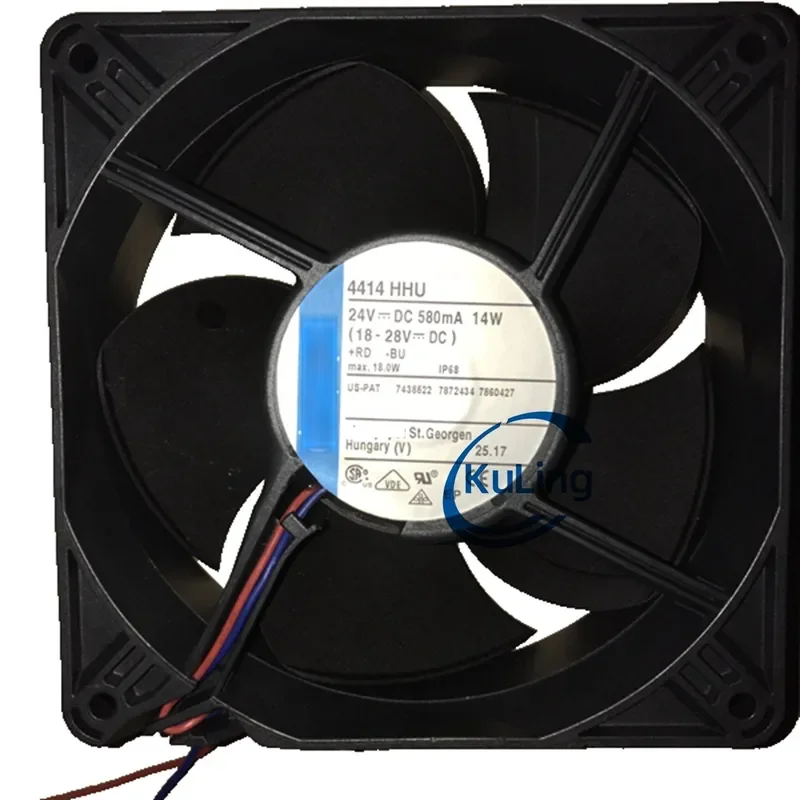 New Original German Fan for TYP 4414HHU 12038 24V 14W with 5-Year Quality Assurance
New Original German Fan for TYP 4414HHU 12038 24V 14W with 5-Year Quality Assurance