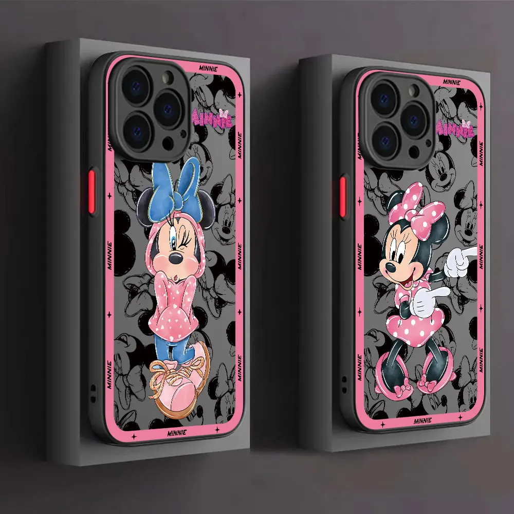 Disney Fashion Woman Minnie phone Case For Apple iphone 14 11 pro 12 Mini 8 Plus X 13Pro 7 6s SE XS Max 15 6 fundas Matte Cover
Disney Fashion Woman Minnie phone Case For Apple iphone 14 11 pro 12 Mini 8 Plus X 13Pro 7 6s SE XS Max 15 6 fundas Matte Cover