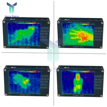 MLX90640ESF-BAB Lnfrared Thermal Imager 2.8Inch Display Resolution 320X240 Temperature Sensing USB Charging Portable -40℃~300℃