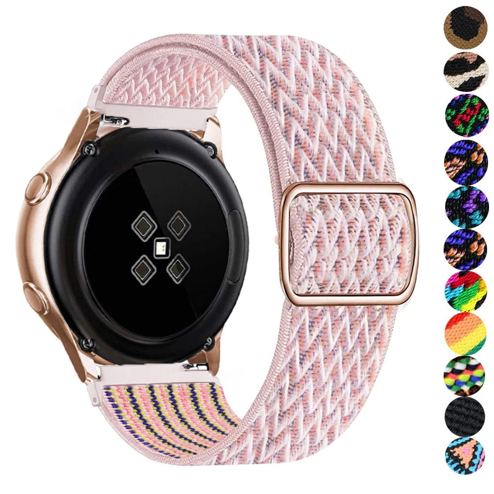 20mm 22mm band For Samsung Galaxy Watch 4/7/6/classic/5/pro/FE/Gear S3 Elastic Nylon correa Huawei watch GT 2 6 5 4 3 pro 2035
20mm 22mm band For Samsung Galaxy Watch 4/7/6/classic/5/pro/FE/Gear S3 Elastic Nylon correa Huawei watch GT 2 6 5 4 3 pro 2035